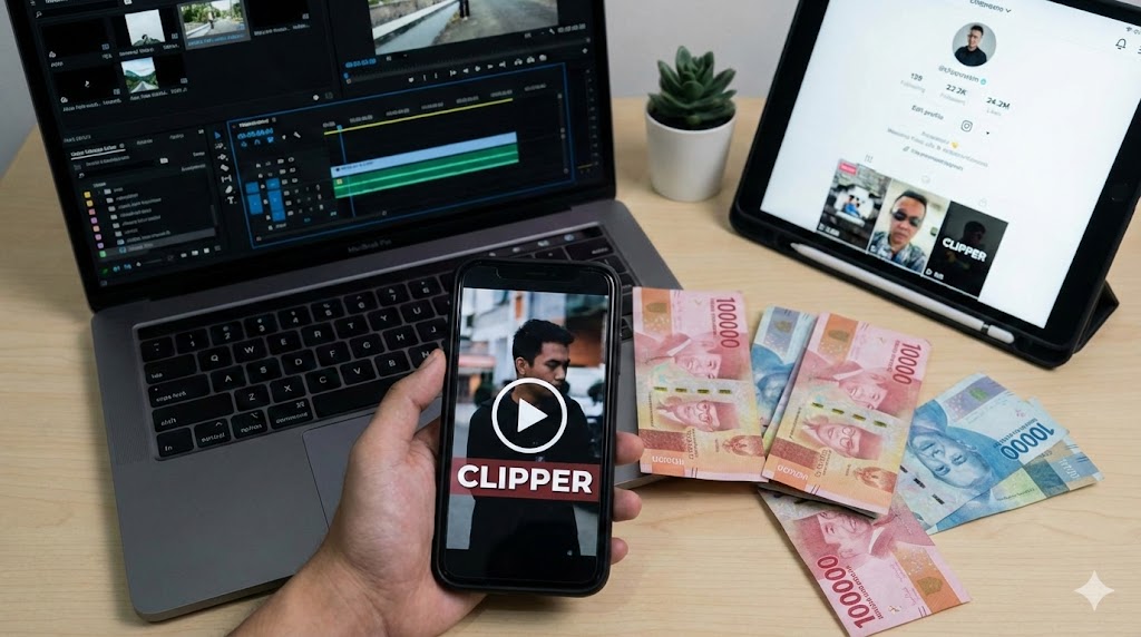 4 Cara Cerdas Mendapatkan Cuan Jadi Clipper