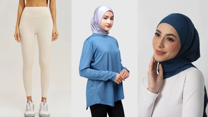 Pilihan Hijab Olahraga Yang Menyerap Keringat