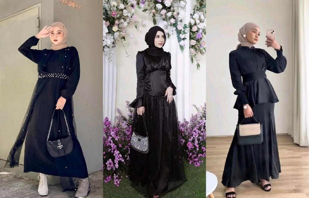 Bikin Terpukau, Ini Ide OOTD Gaun Hitam Terbaik