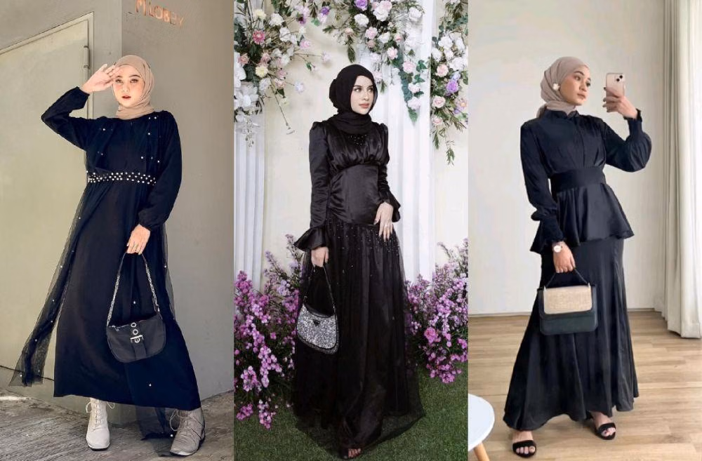 Bikin Terpukau, Ini Ide OOTD Gaun Hitam Terbaik